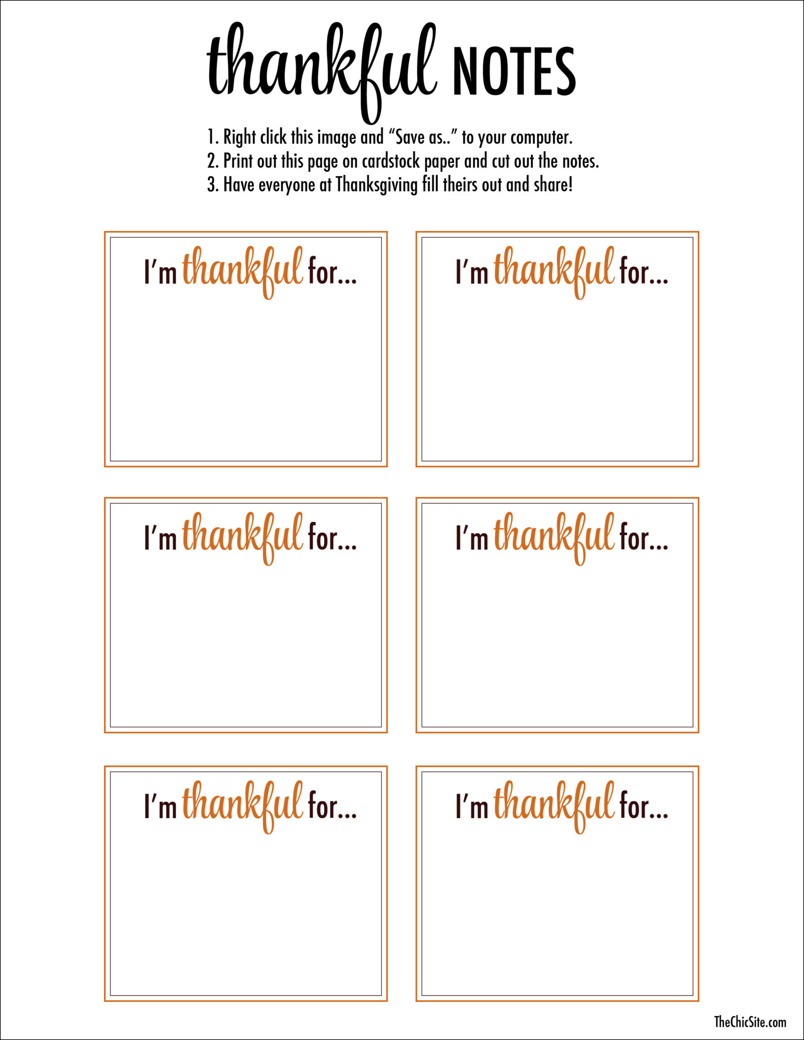 i am thankful for you because printable PrintableTemplates