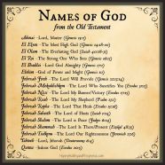 Printable Names Of God Printable Word Searches
