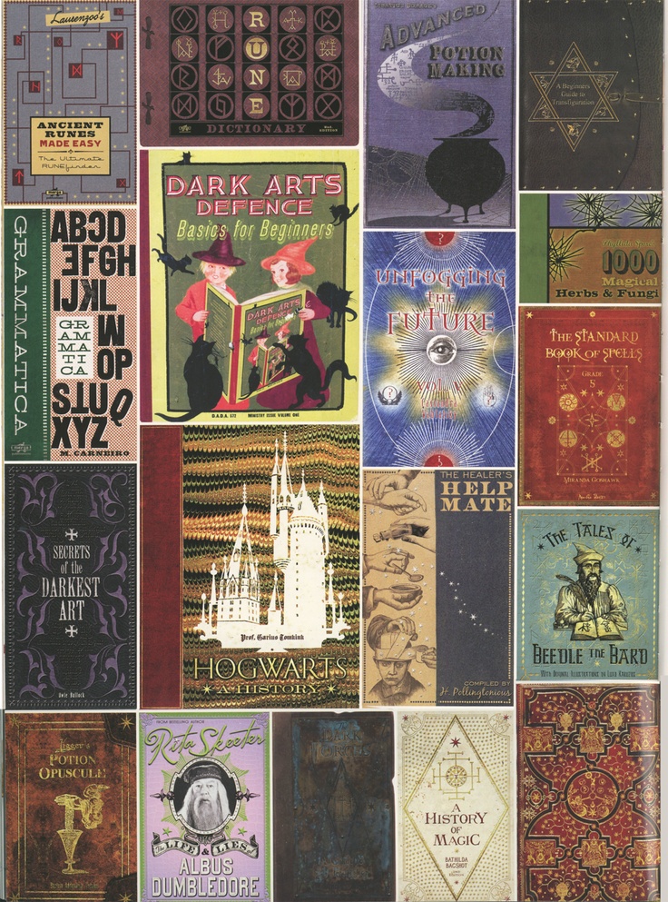 harry potter book covers printable PrintableTemplates