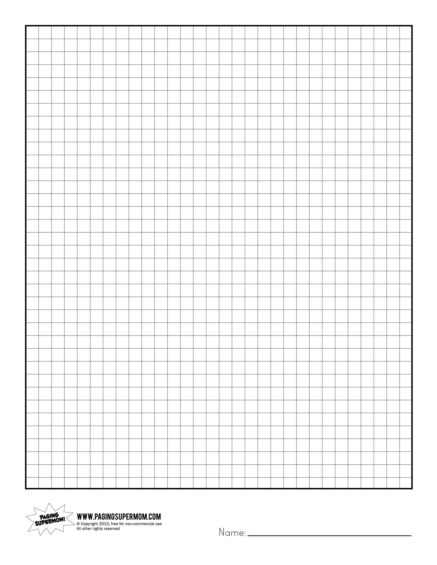 math papers you can print