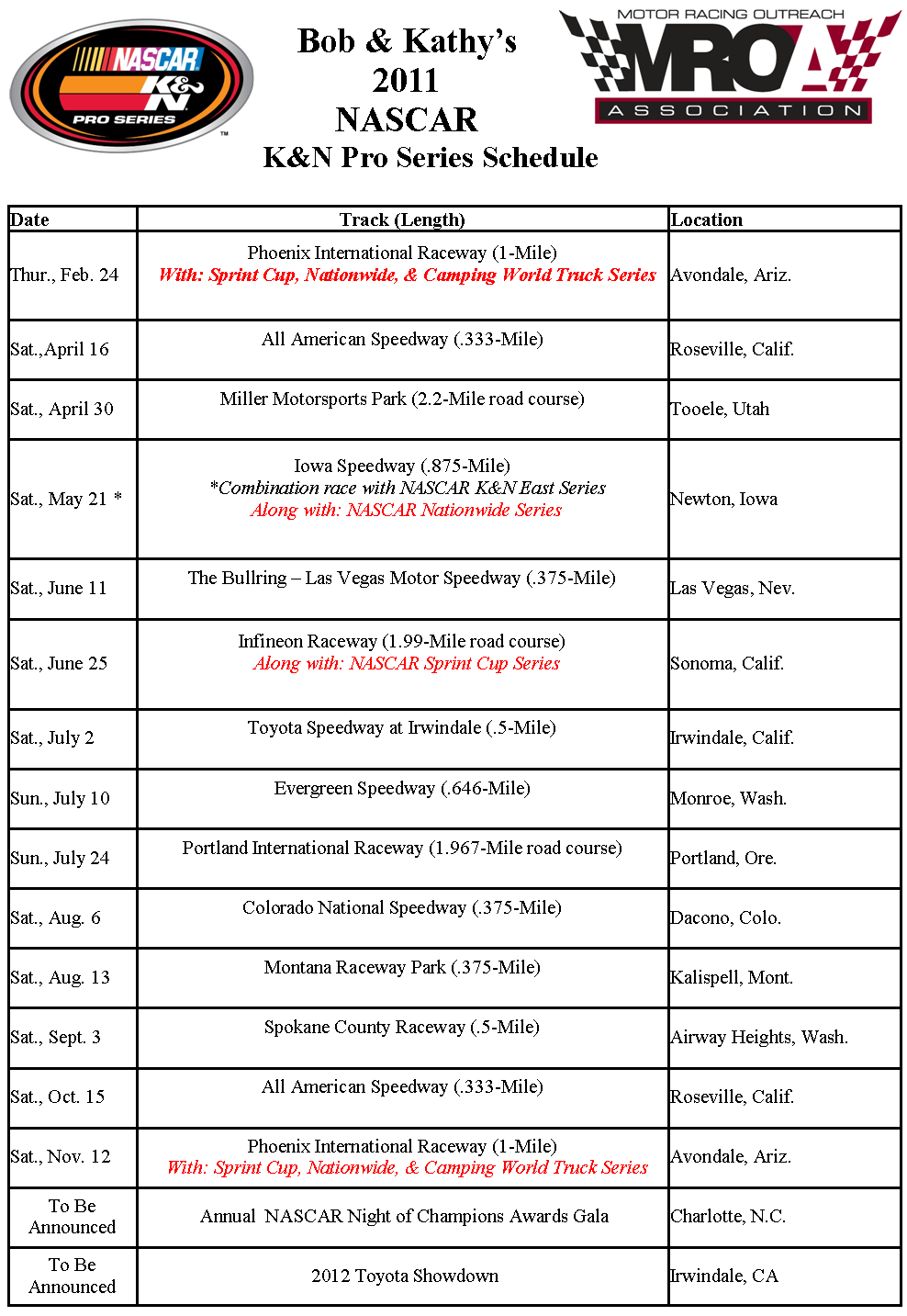 printable nascar schedule PrintableTemplates
