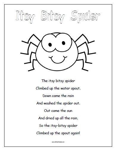 Spider songs. Itsy Bitsy Spider. Itsy Bitsy Spider текст. The Itsy Bitsy Spider слова. The Incy-Wincy Spider слова.
