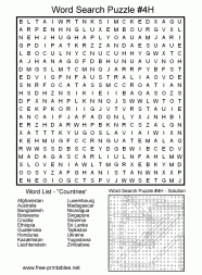 Difficult Word Searches Free Printable Printable Templates